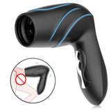 Airplane cup men's masturbation exerciser 10-frequency vibration USB rechargeable hairdryer trainer adult sex toy